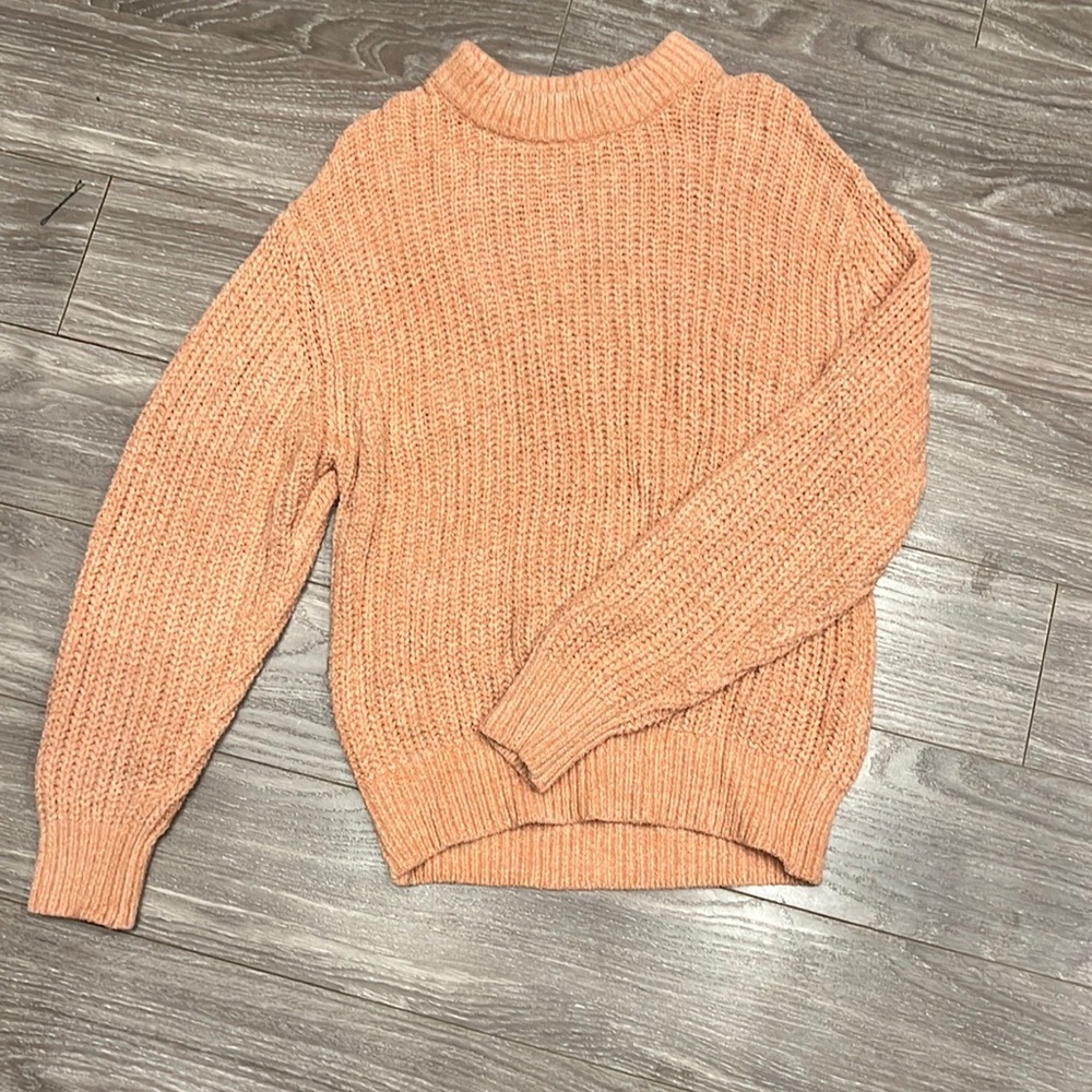 NWOT Aritzia Peach Oversized Sweater